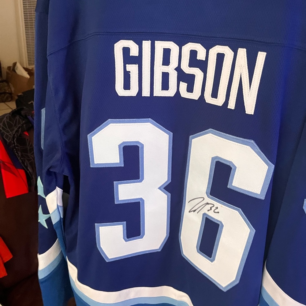 All star John Gibson jersey XL